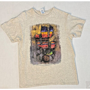 Delta Pro Weight Sarape Cactus Short Sleeve T-shirt Medium